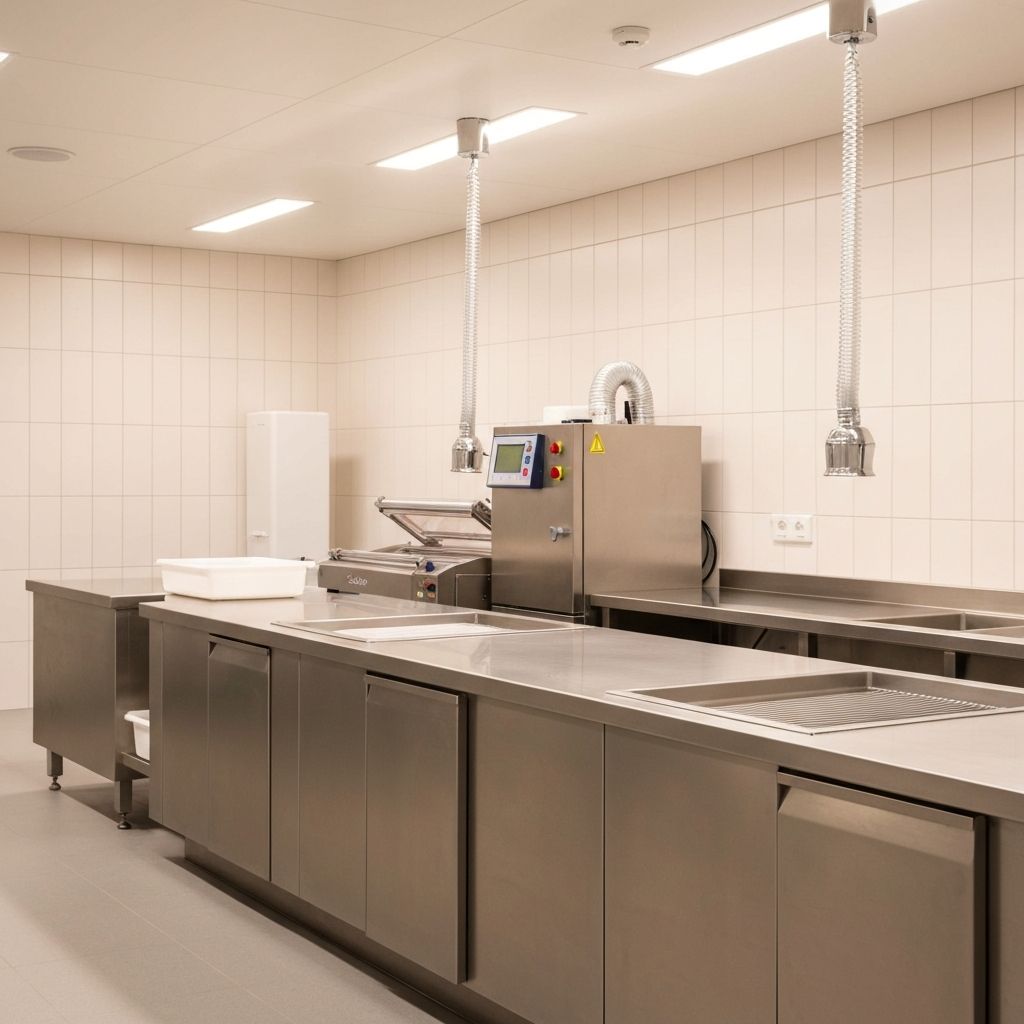 Hygienic processing facility